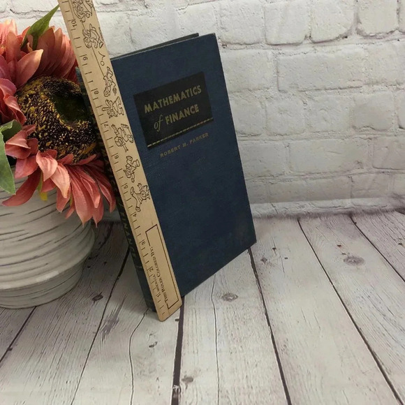 Vintage 1956 MATHEMATICS OF FINANCE textbook - Picture 3 of 7